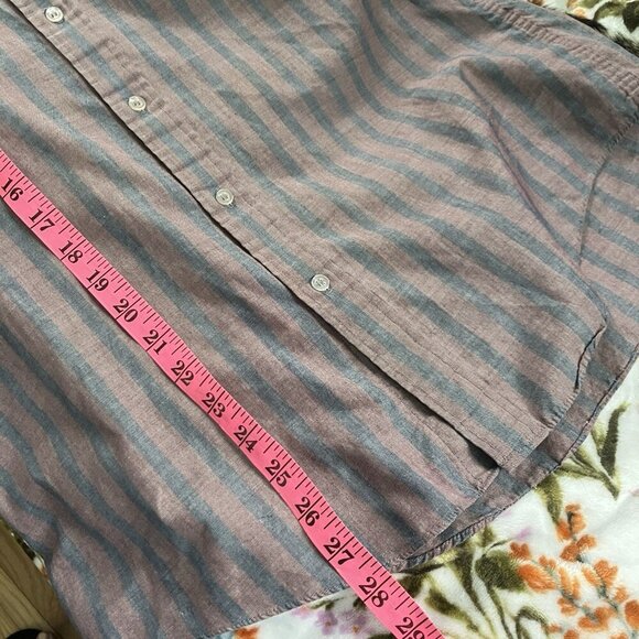 Vintage Givenchy Couture Shirt Mens M Striped Button Up - Picture 6 of 8